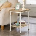 thumbnail image 2 of Sauder Canal Street Wood and Metal Frame End Table in Coastal Oak, 2 of 8