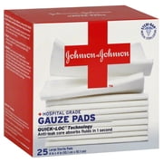 Johnson & Johnson Johnson & Johnson Gauze Pads, 25 ea
