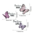 thumbnail image 3 of TERGAYEE Stickers Butterflys Luminous Stickers Removable Wall Stickers Flower Living Room Decoration Stickers Self-adhesive Wall Stickers, 3 of 8