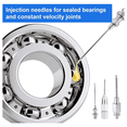 thumbnail image 3 of Grease Needle Nozzle Grease Needle Tool Dispenser Rubber Joint Grease Grease GunNozzle Tip,for Hard-Reach Fittings Kit, 3 of 6