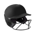 thumbnail image 1 of Casco de bateo para softbol Fastpitch Mizuno F6 para adulto con máscara, 1 of 4