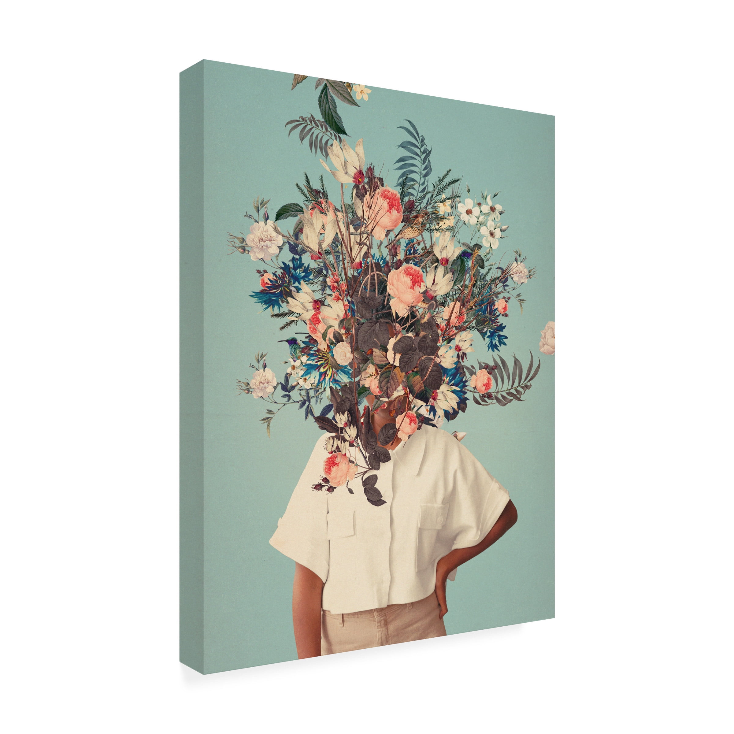 Frank Moth 'Thank God It's Spring' Canvas Art