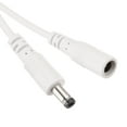 thumbnail image 1 of 1PCS 16.4ft Cable de extensión de energía DC blanco 5.5mm x 2.1mm Cable de adaptador de energía 12V hembra a macho para cámara IP, CCTV, LED, monitores y más, 1 of 7