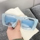 thumbnail image 2 of Trendy Retro Sunglasses Small Frames Pc Sunglasses Edge With Diamonds For (1 Pcs, Blue), 2 of 3