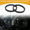 thumbnail image 2 of Anillo Espaciador de Altavoz de Automóvil Adaptador de Altavoz Tweeter para 6.5 pulgadas Forma Redonda 2pcs, 2 of 7