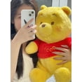 thumbnail image 2 of Muñeco de peluche de Pooh, oso Winnie de gran tamaño, y esponjoso supersuave, regalo para niños, 48cm, 2 of 5