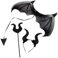 thumbnail image 1 of 1 juego de disfraz del diablo de Halloween, diablo del diablo del diablo del diadro del diablo del diabla, 1 of 5