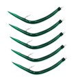 thumbnail image 1 of 5 Pcs CodfishFishing Eel Tube Jig bait shank offset Hook Barbed Octopus Hook, 1 of 9