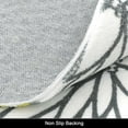 thumbnail image 4 of Findosom 4'x4'Round Area Rug,Non Slip Washable Round Rug Boho Area Rug for Living Room,Bedroom,Home Decor,Office,Dining Room,Yellow, 4 of 9