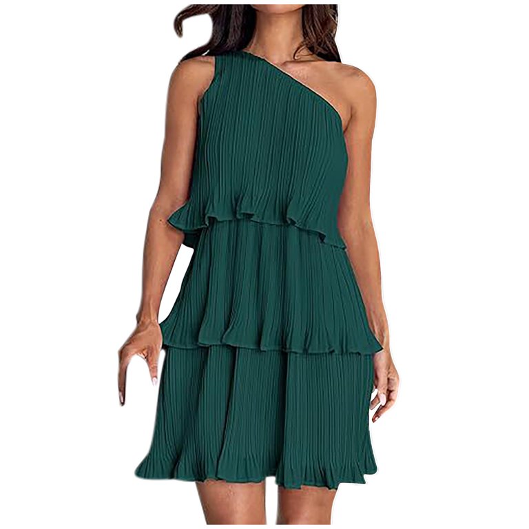 off one shoulder mini dress Miranda Off-The-Shoulder Mini Dress