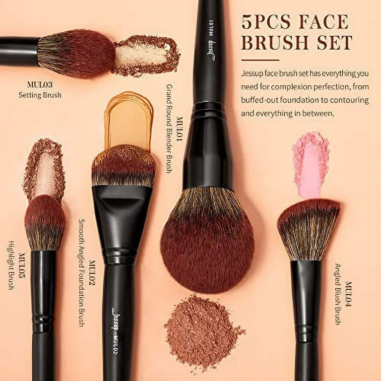 Fluffy Powder Makeup Brush Large for Face and Body Makeup - Jessup