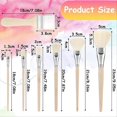 thumbnail image 2 of 7 Piece Acrylic Painting Mop Brush Set, Acrylic Paint Brush Set, 2 of 4