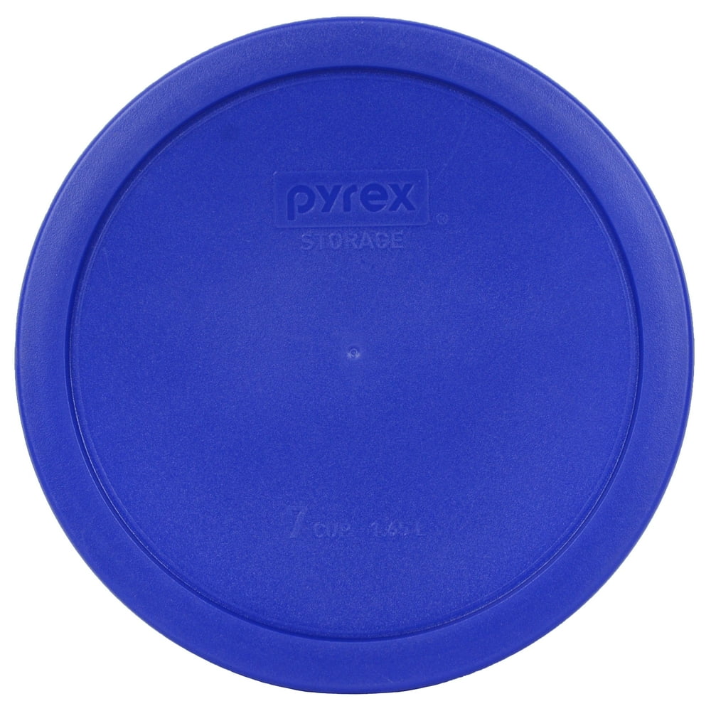 Pyrex Replacement Lid 7402PC Cadet Blue Round Plastic Replacement Lid