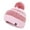Dusty Rose/Crystal Rose, variant on Boys/Girls Boffin II Bobble Beanie