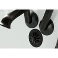 thumbnail image 4 of Kingston Brass KS269PXORB Kingston Three-Handle 2-Hole Tub Wall Mount Clawfoot Tub Faucet with Hand Shower in Oil Rubbed Bronze, 4 of 7