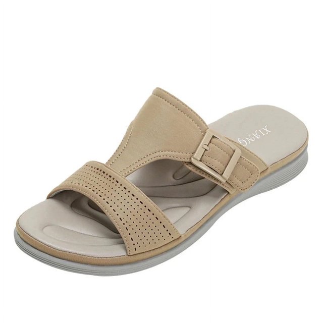 Fashion Ladies Wedge Heel Platform Slippers Women Summer Outdoor Low Heels Slipper Shoes shoes for women ladies shoes My Lux Decor Round