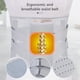 thumbnail image 5 of Cinturón de soporte lumbar Lumbosacra Back Brace Soporte de cintura transpirable ajustable, 5 of 5