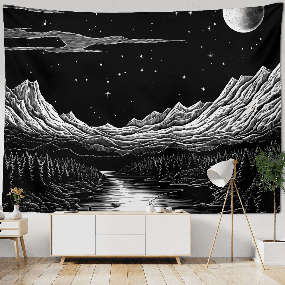 Tapestry Wall Tapestry, Starry Night Sky Tapestry, Extra Large Wall