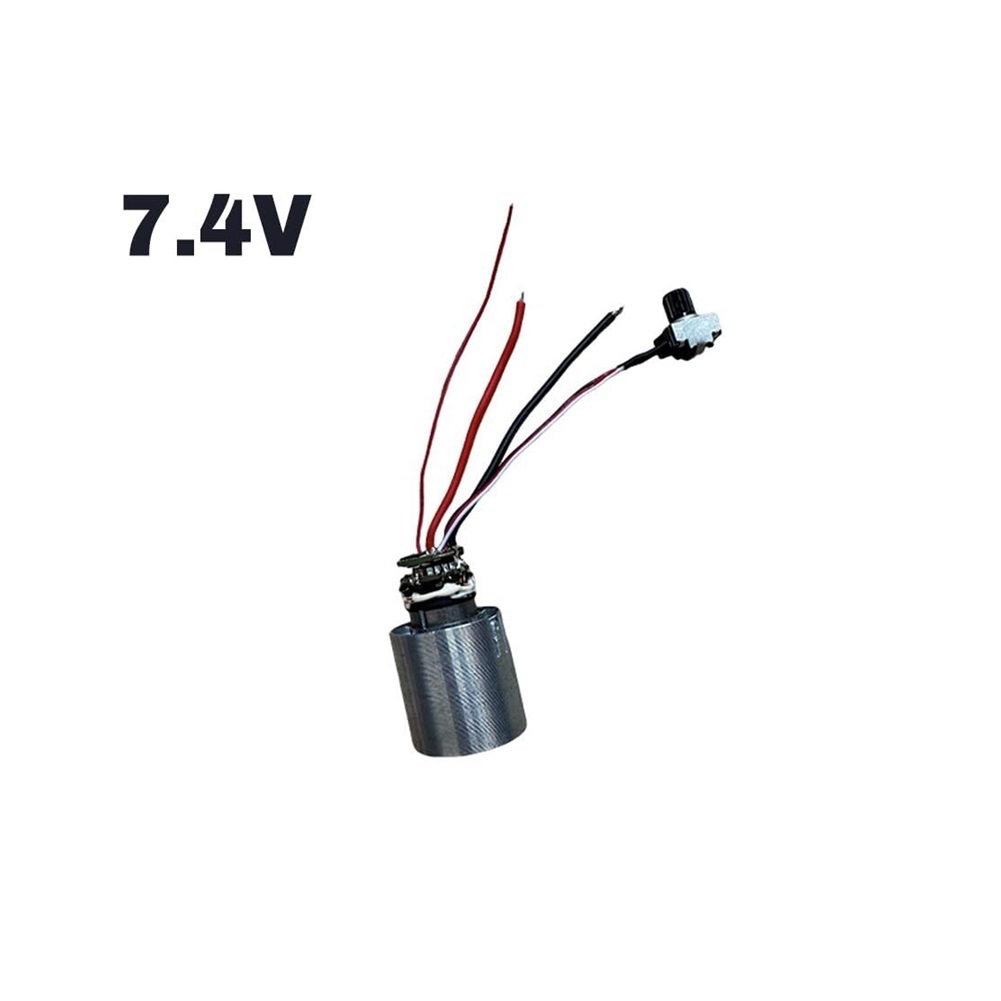 29mm Brushless Motor High Speed Jetfan Ducted Jet Fan Air Blower Turbo for Compressed Air Duster Cleaner 130000 RPM 7.4V