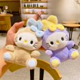 thumbnail image 2 of Sanrio-llaveros de felpa de dibujos animados para niños, bonitos muñecos de peluche de Anime, Hello Kitty, Kuromi, llavero, bolsa, colgante, accesorios, juguetes, regalo2CHINA Fivean Toy model, 2 of 2