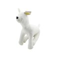 thumbnail image 4 of Maniquí de Perro Yuyangstore de Cuero PU Posición Sentada Talla S Blanco, 4 of 8
