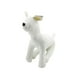 thumbnail image 4 of Maniquí de cuero PU para perros colgador de exhibición ropa suave grande Juguetes Talla S Blanco jinwen, 4 of 8