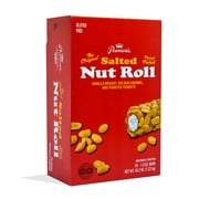 Pearson's Original Salted Nut Roll MDA05 | Peanut, Caramel, Nougat Candy | 24 Full- Size Candy Bars |Bulk, Individually Wrapped