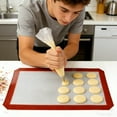 thumbnail image 4 of ERK Silicone Baking Pad 16.54x11.61 Inches Non Stick And Durable And Even For Baking And Making In The Oven, 4 of 5