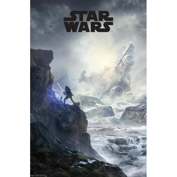 Star Wars: Jedi Fallen Order - Cliffside Key Art Wall Poster, 22.375" x 34"