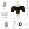 thumbnail image 3 of YOPTOP Interactive Cat Toys Flapping Squirrel for Indoor Cats Rechargeable Cat Toy Vivid Chirping  Automatic Beating Wings Kitty Toys with Catnip for Kitten Exercise  Hanging Toys Self Pl,eagle, 3 of 6