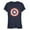 Navy Blue, variant on Junior's Marvel Avengers: Endgame Cap Smudged Shield Graphic Tee Athletic Heather Large