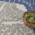 thumbnail image 3 of Nourison Aloha Indoor/Outdoor Grey/Multi 5'3" x round Area Rug (5 Round), 3 of 9