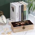 thumbnail image 4 of Crepúsculo Caja Organizadora de Madera Rústica - Caja Decorativa Multifuncional para Escritorio, Hogar, Oficina, Joyas y Manualidades, 4 of 6