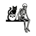 thumbnail image 2 of Halloween Door Corner Wall Sticker for Home Holiday Party Decoration Easy Apply Reusable, 2 of 6
