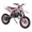 Pink, variant on AOJA 49cc Kids Dirt Bike, 2-Stroke Gas Mini Bikes, Off-road Mini Motorcycle, Children Pocket Motorbike with Front Rear Disc Brakes, Pull Start(Pink)