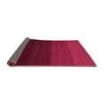 thumbnail image 2 of Ahgly Company Indoor Square Abstract Purple Contemporary Area Rugs, 5' Square, 2 of 4