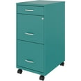 Lorell LLR00060TL Soho Mobile File Teal