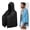 Black, variant on Cooling Poncho Beach Towel, Quick Dry UV Protection Wearable Towel Wrap, Lightweight Cooling Towel for Outdoor Sports (Green)