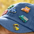 thumbnail image 6 of newwalpole Kids Hats for Boys, 3-8T Kids Baseball Cap with Sunglasses, Adjustable Toddler Ball Caps Hat for 3-8Y Girls Boys Blue for Size One Size, 6 of 8
