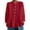 Red, variant on Yigetop Long Sleeve Tops for Women, Women’S Pleated Shirt with Retro Front Pleats – Soft Linen Like Fabric Easy Regular Fit Elegant Design Womens Button Down Blouse Dark Blue S
