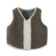 thumbnail image 3 of SILVERCELL Toddler Baby Girl Boy Sleeveless Jacket Waistcoat Warm Vest Outwear 1-7 Years, 3 of 5