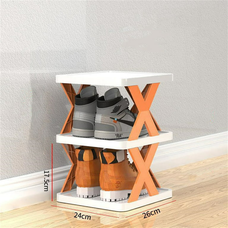 Nicewell Vertical Shoe Rack for Small Spaces, 9-Tiers Narrow Shoe Shelf  Closet Organizers and Storage, Sturdy & Space Saving Tall Shoe Rack for