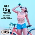 thumbnail image 2 of LPS Sugar Free Collagen & Whey Liquid Protein Supplement by Nutritional Designs, PEACH MANGO FLAVOR, 15g Protein/packet, 25 Packets, 2 of 3