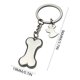 thumbnail image 3 of Lindo Perro Regalos Perrito Colgante Llavero Colgante de Metal Hueso, 3 of 8