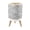 Color 1, variant on Small Trash Can with Lid 3D Simulated Stone Wall Stone Wall Cracked Concrete Pavement 1.8 Gallon Dog Proof Trash Can Round Garbage Can Waste Bin Wastebasket for Bathroom Bedroom Living Room