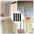 thumbnail image 2 of Miangastore 4 Pcs Support de Tringle à Rideau Moderne en Fer pour Porte et Douche, 2 of 8