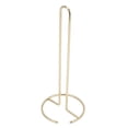 thumbnail image 3 of Tissue Reserve Paper Holder, Wrought Iron Tissue Holder One Piece Molding For Desktop Gold, 3 of 8
