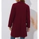 thumbnail image 5 of Abrigo de mujer NikouMX de doble botonadura con cuello vuelto, 5 of 7
