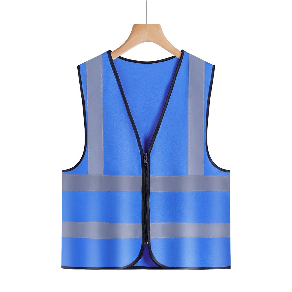 Men Work Jacket Safety Vest High Visibility Security Reflective Jacket