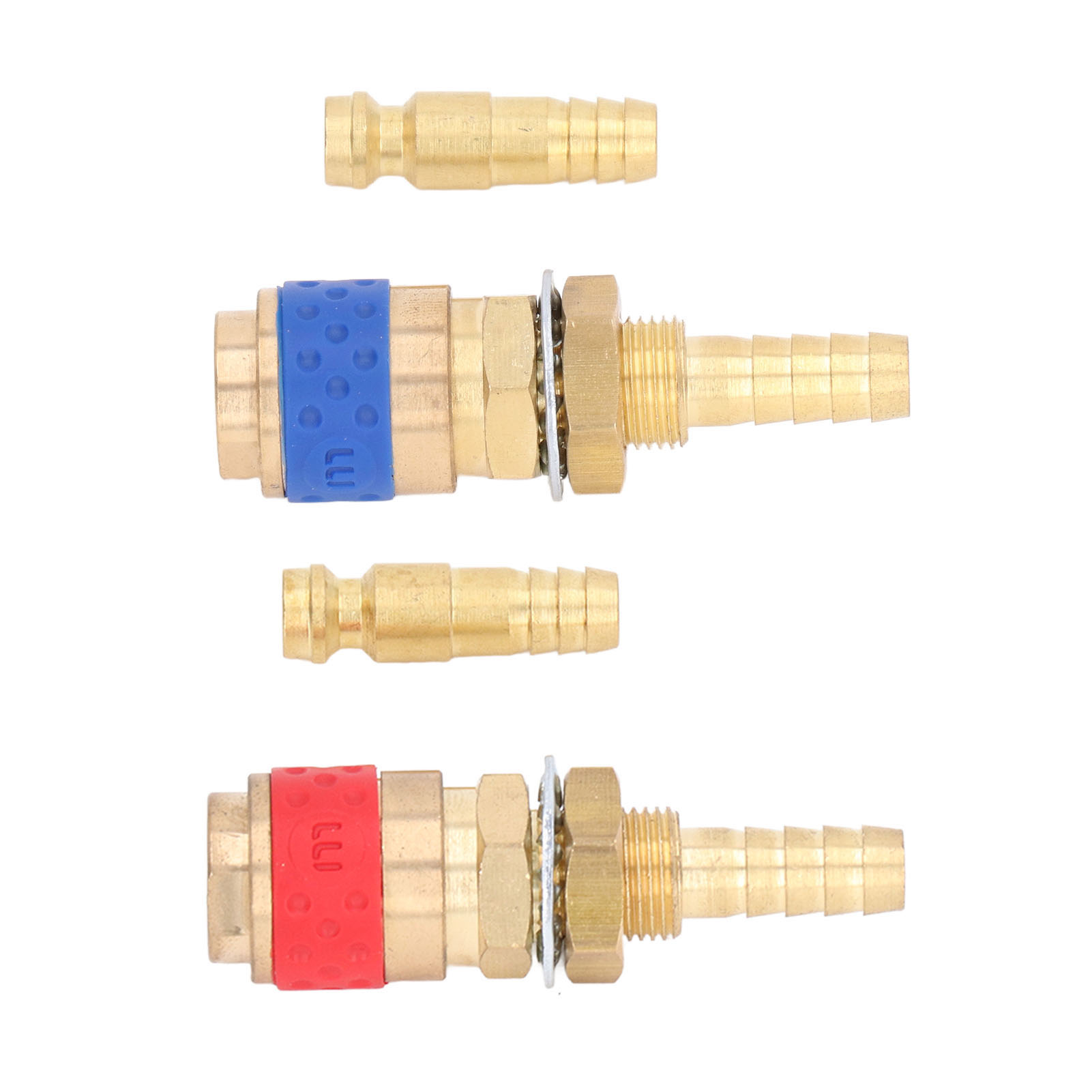 Fugacal 8mm Torch Hose Adapter Brass Connector Quick Coupler Fitting